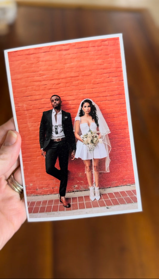 Custom Photo Magnet - One