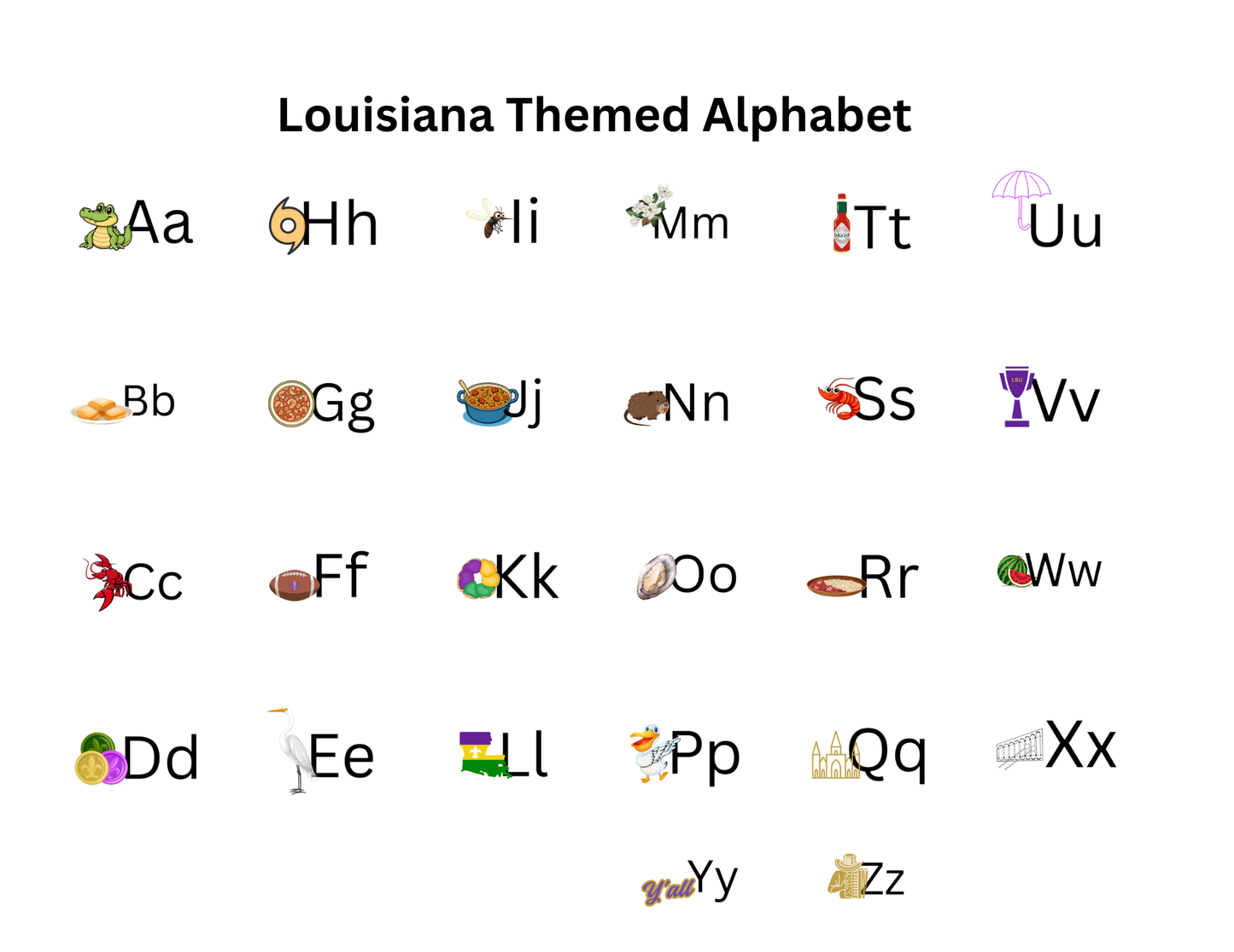 Alphabet Magnets but with a Flair - see description
