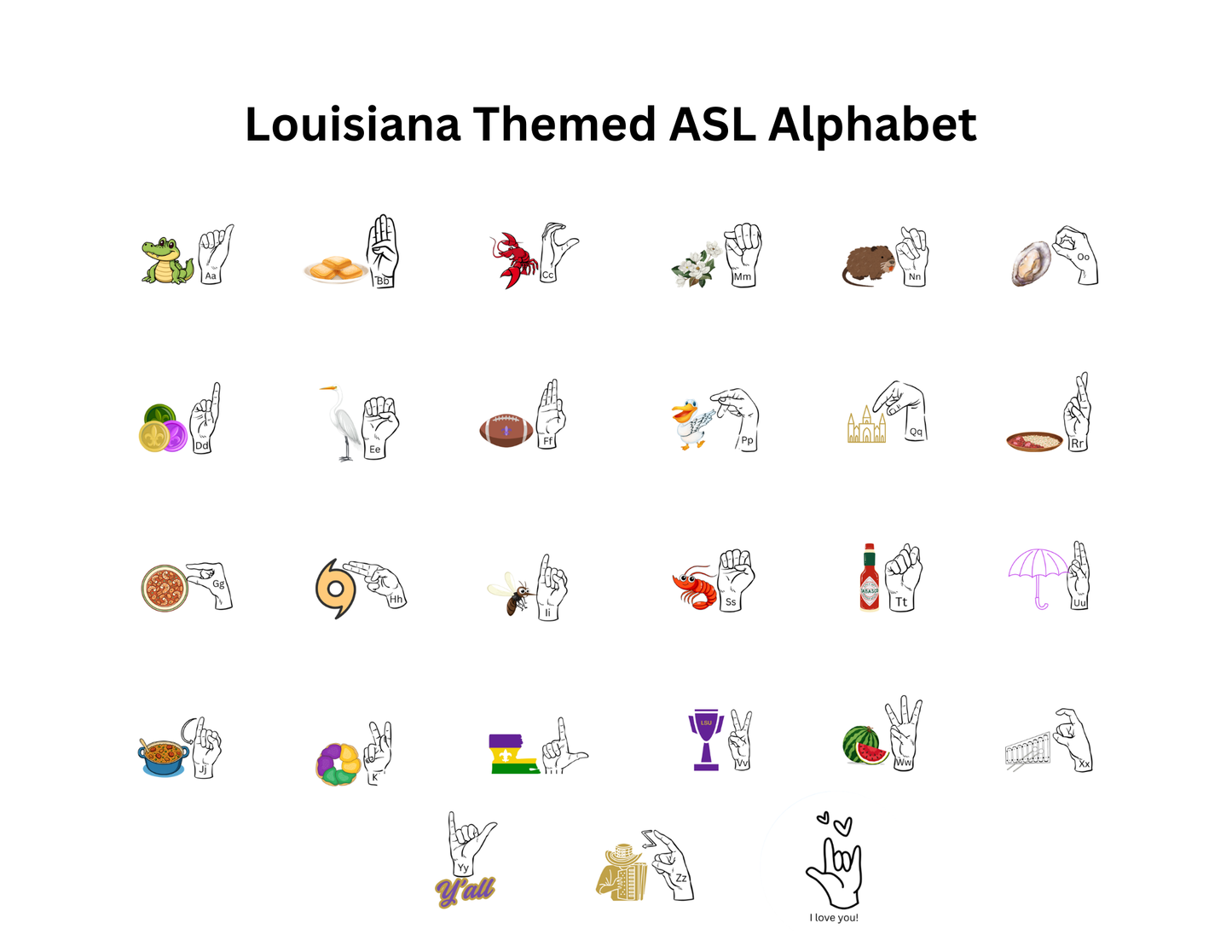 Alphabet Magnets but with a Flair - see description
