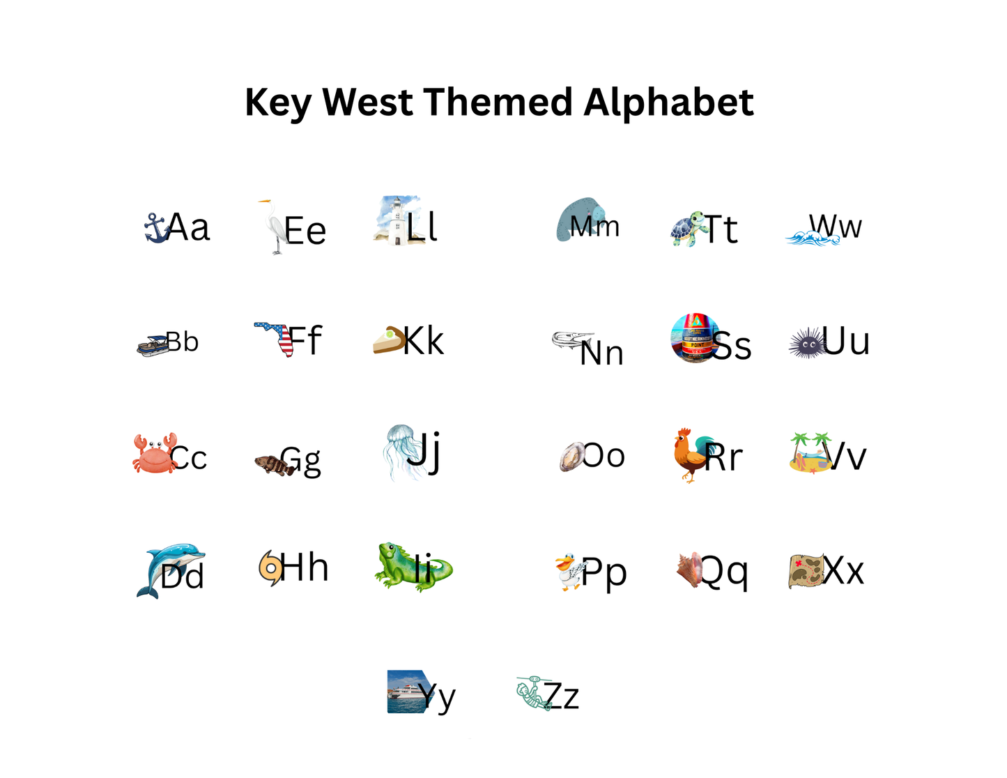 Alphabet Magnets but with a Flair - see description