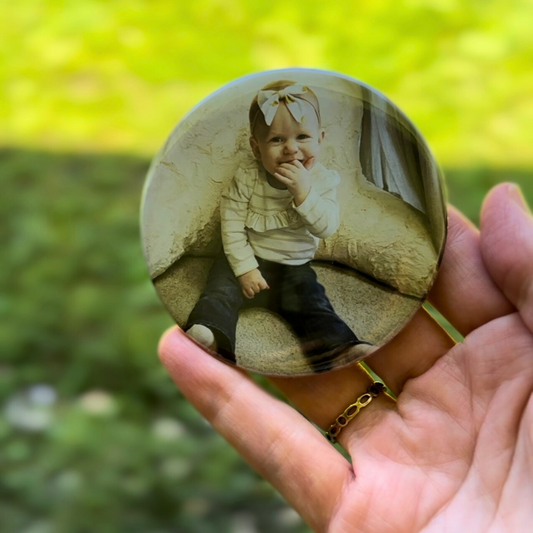 3" Round Custom Photo Magnets – Where Memories Stick!